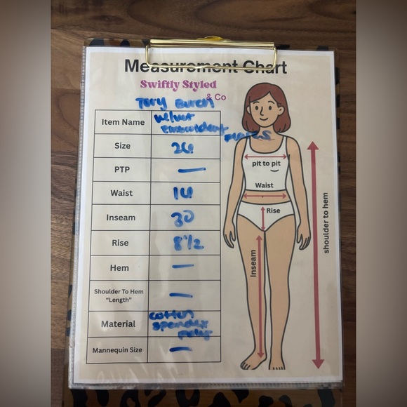 Preloved - Tory‎ Burch - Vintage Embroidered Flare Pants - Picture 8 of 8